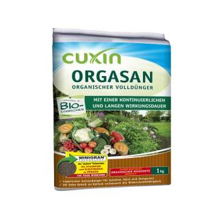 Cuxin - Orgasan - Volldünger für Obst, Gemüse und Zierpflanzen, organisch  - Langzeitdünger 1 kg