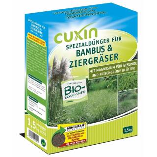Cuxin - Bambus und Ziergräser Dünger, organisch  - Langzeitdünger 1,5 kg