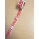 Packband - Weihnachtsklebeband aus PVC, rot - Monta 250 -...