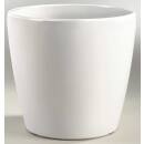 Lechuza Classico (Ø 28 x 26 x 24 ) Anthrazit metallic matt ohne Styropor