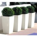 Lechuza Cubico ( 30 x 30 x 56 ) silber