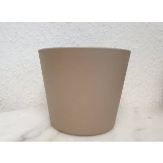 Beige durchgefärbt matt
